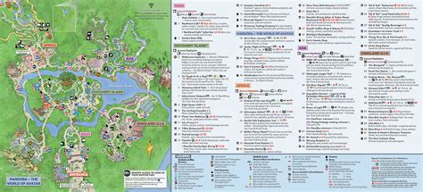 Animal Kingdom Map Walt Disney World - Updated July 2022!