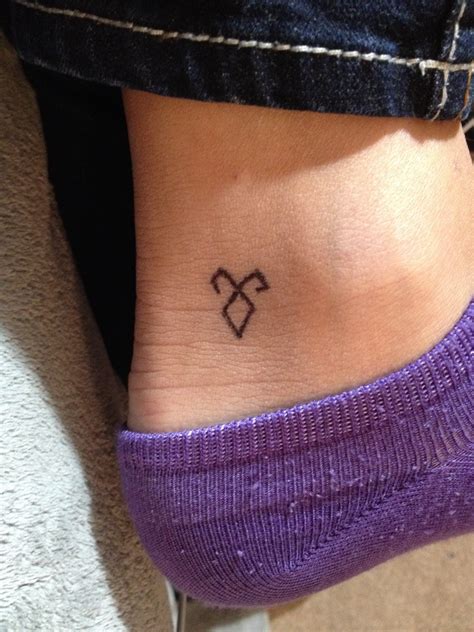 Angelic Rune Tattoo