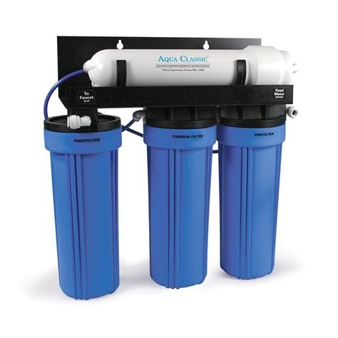 Aqua Classic II - 100GPD Reverse Osmosis w/ Post Filter - Generation ...