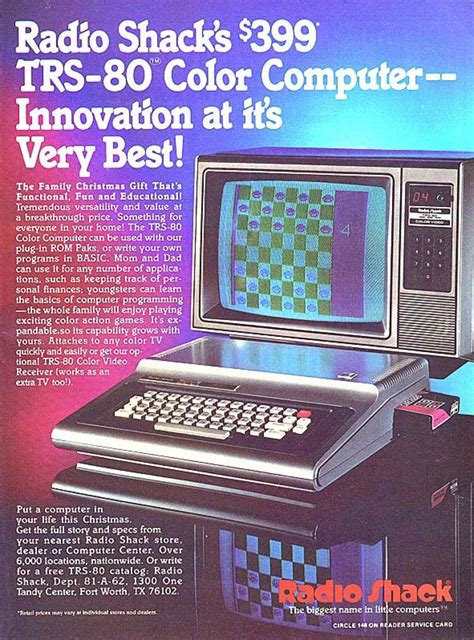 TRS 80 Color Computer ad from 1980 : vintagecomputing