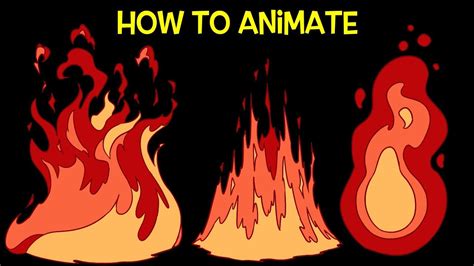 2D Animation Course - Animating FIRE Tutorial (Part 1) - YouTube