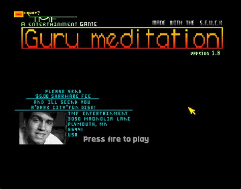 Guru Meditation [v1.01] : Tim Favro : Free Download, Borrow, and ...