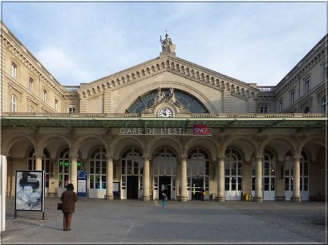 Gare de l'Est (Paris) | Gare, Paris, France