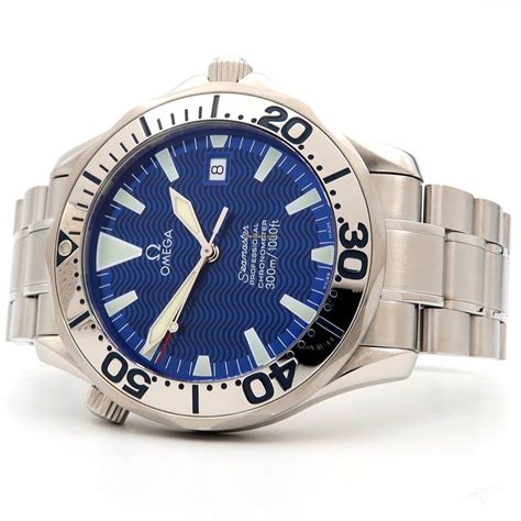 Omega Seamaster Blue Dial Automatic 41mm Full Size Steel... for $3,495 ...