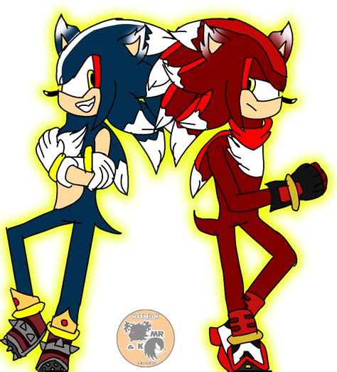 Super Sonic Shadow 4 (New Shoes) by MaxRellik on DeviantArt