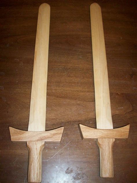 August ~ Sword & Shield ~ Wooden Swords ~ tutorial ~ Sword of Michael brightly gleaming, Down to ...