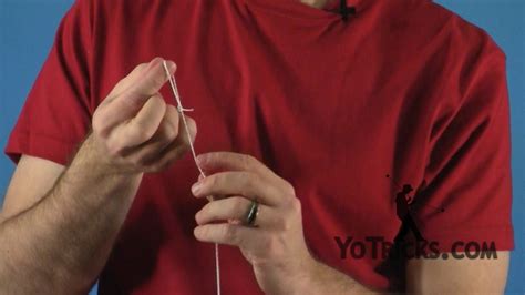 Adjust the yoyo string for your height - YouTube