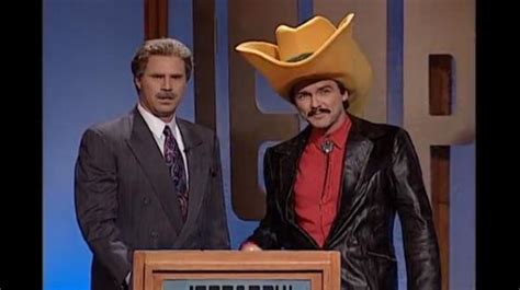 Jeopardy contestant gets Alex Trebek to say “Turd Ferguson” from SNL’s Celebrity Jeopardy (VIDEO).