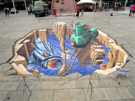 3d street art, Street mural, Street art