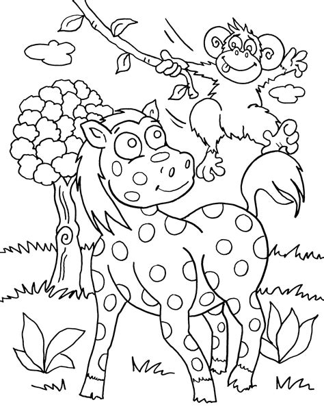 Safari coloring pages to download and print for free