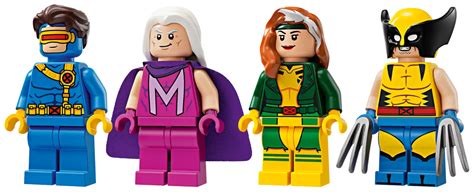 LEGO X-Men X-Jet includes four minifigures