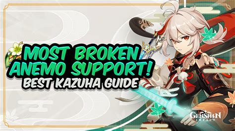 Genshin Impact Kazuha Guide Best Weapons Artifacts An - vrogue.co