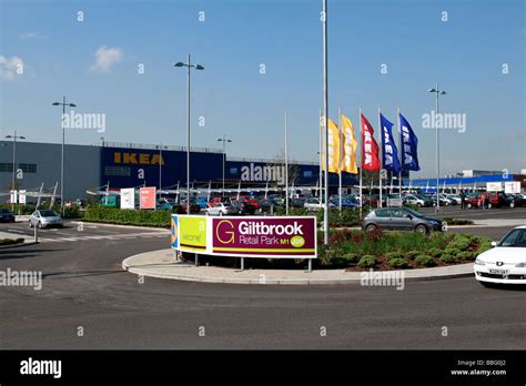 IKEA Giltbrook Retail Park out of Town shopping centre Kimberley ...