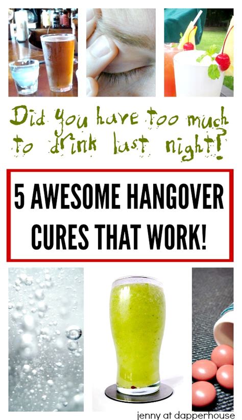 5 Awesome Hangover Cures that Really Work