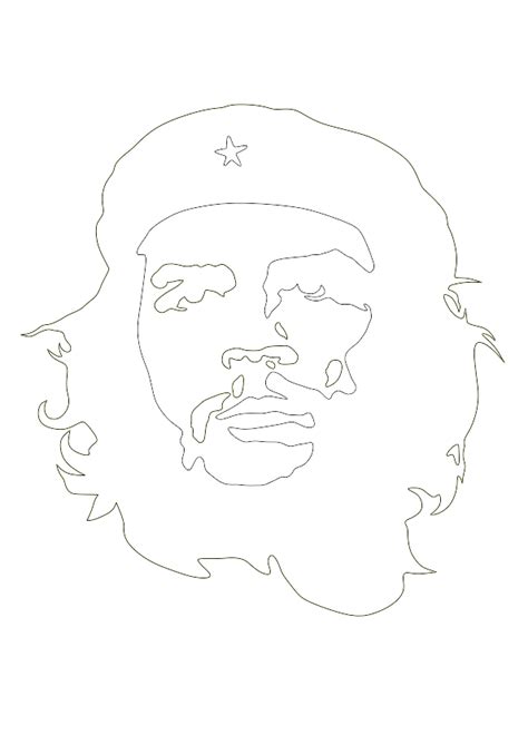 File:Che Guevara vector SVG format.svg - Wikimedia Commons