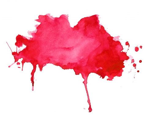 Free Vector | Abstract red watercolor splash texture background design ...