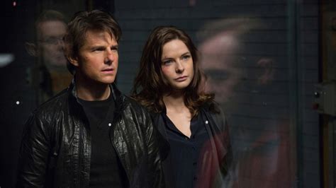 Tom Cruise, Ilsa Faust, Ethan Hunt, Rebecca Ferguson, Mission ...