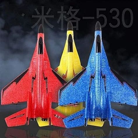 Jet Fighter Stunt Rc Airplane With Automatic Balance System, For Kids ...