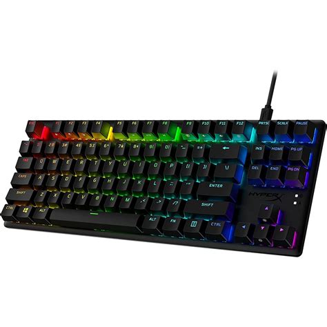 HyperX Alloy Origins Core PBT Mechanical PBT Keycaps RGB Aluminum Body ...