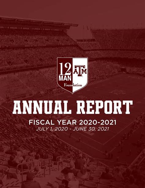 Annual Reports | 12th Man Foundation