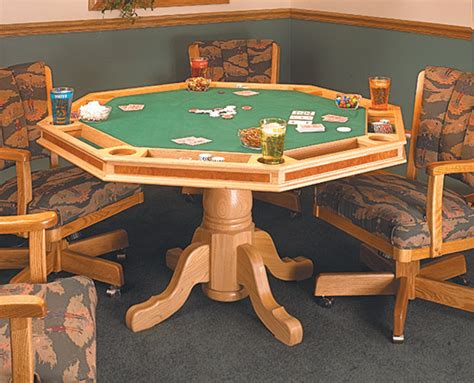 Poker Table | Woodworking Project | Woodsmith Plans