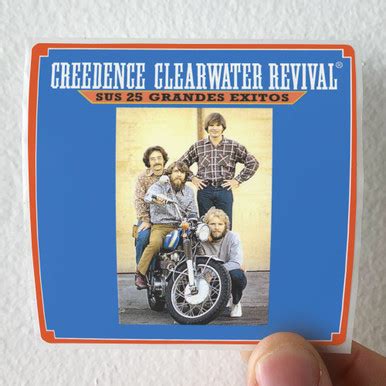 Creedence Clearwater Revival 25 Grandes Exitos Album Cover Sticker