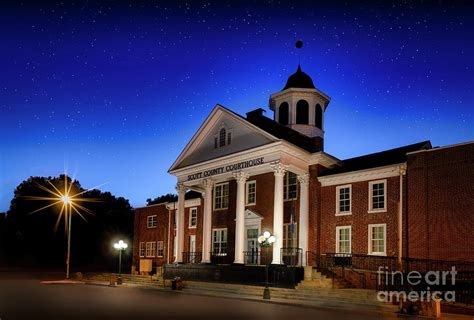 Scott County, Virginia Courthouse Photograph by Shelia Hunt - Fine Art ...