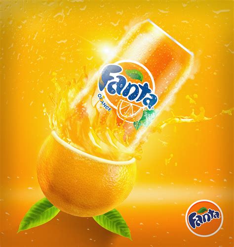 orange juice - Fanta on Behance