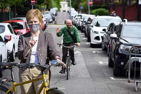 Nicola Sturgeon's massive bike vow flop exposed with SNP-Greens to miss key target by 300 years ...