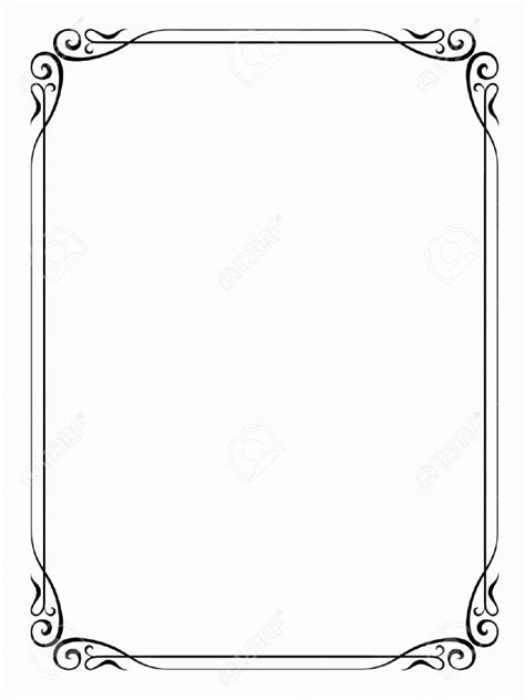 Scroll Frame Vector at GetDrawings | Free download