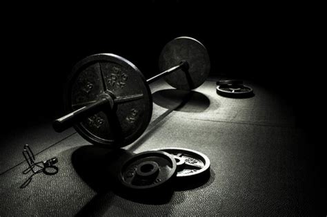 Gym Weights Wallpaper Wall Mural