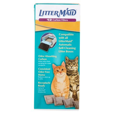 LitterMaid Carbon Filters For Automatic Litter Boxes, 12 Count ...