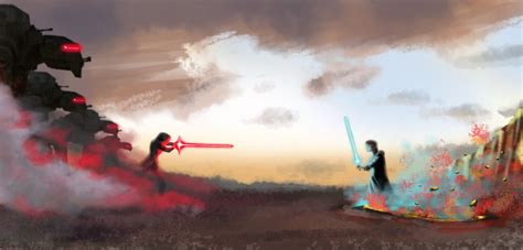 Kylo Ren versus Luke Skywalker by PostApoc-Gear42.deviantart.com on @DeviantArt | Luke skywalker ...