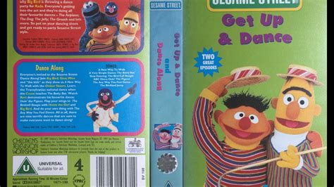 Sesame Street - Get Up and Dance & Dance Along (1998, UK VHS) - YouTube