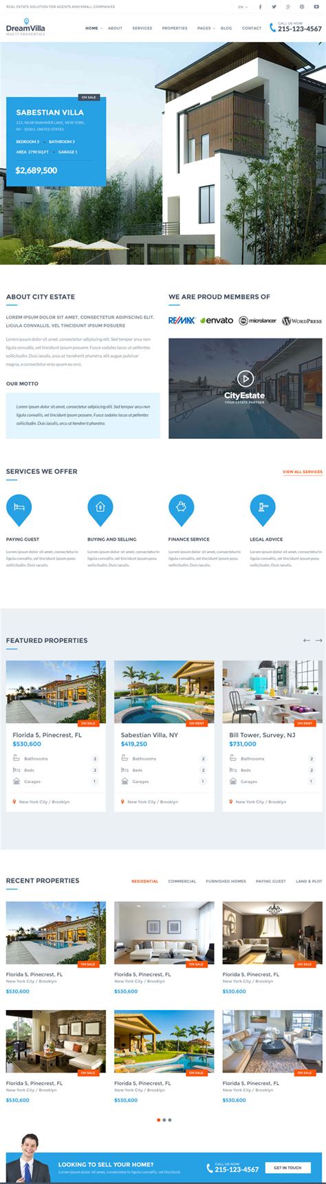 20+ Best Responsive Real Estate HTML5 Templates 2015