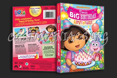 Dora the Explorer: Dora's Big Birthday Adventure dvd cover - DVD Covers & Labels by Customaniacs ...