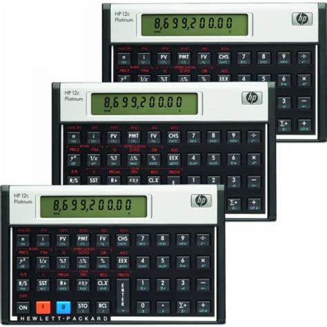 HP 12C Platinum Financial Calculator HEWF2231AA - 3 Units, 1 - Kroger