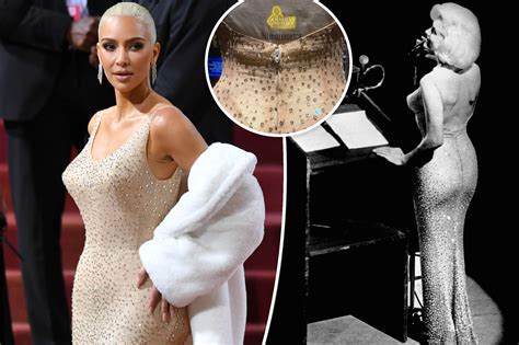 Kim Kardashian allegedly damaged Marilyn Monroe dress at Met Gala