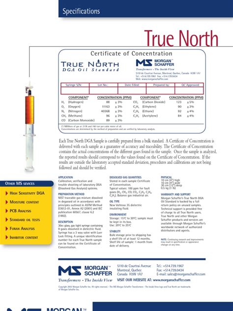 True North Brochure | PDF | Gases | Chemistry