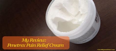 My Penetrex Pain Relief Cream Review - Is It Any Different? - Cure My ...