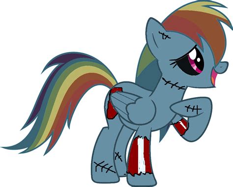 Undead Rainbow dash ( Cupcake ) by Scootaloo98686 on DeviantArt