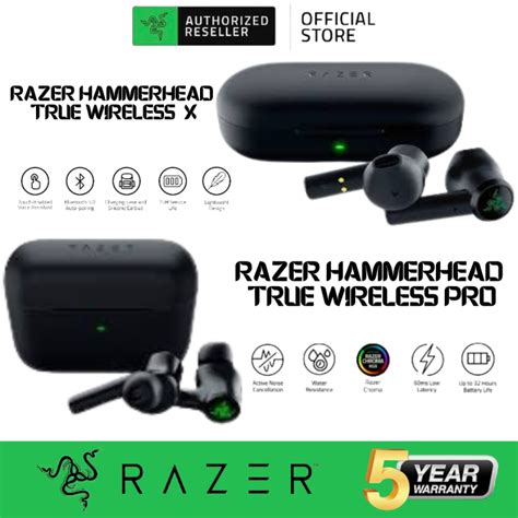 Razer Hammerhead True Wireless Pro earbuds earphone gaming headset ...