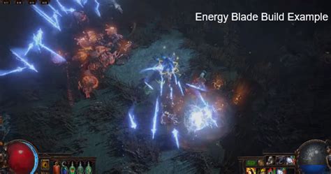 Energy Blade PoE Build 3.25 Skill Gem - Path of Exile