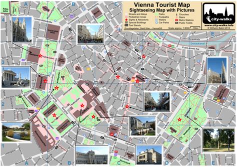 Vienna Tourist Attractions Map Regarding Printable Tourist Map Of ...