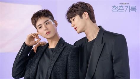 New Photos Of Park Bo Gum And Byeon Woo Seok In Record Of Youth