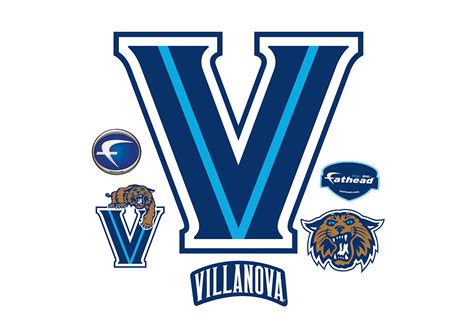 Villanova Wildcats Logo Wall Decal | Shop Fathead® for Villanova Wildcats Decor
