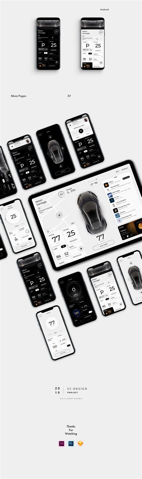 Car Platform Concept Application :: Behance