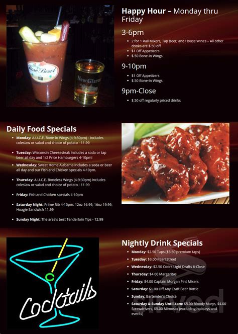 Ardies Restaurant and Flipside Pub & Grill menus in La Crosse, Wisconsin, United States