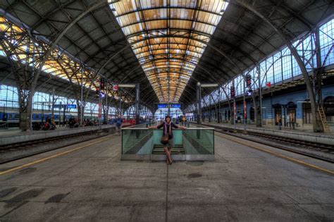 Hlavni Nadrazi Train Station - Prague, Czech Republic | Train station ...