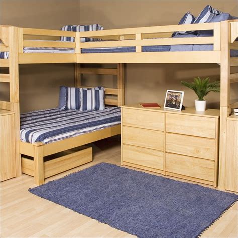 L Shaped Bunk Bed Plans – BED PLANS DIY & BLUEPRINTS